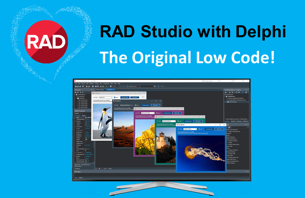 RAD Studio with Delphi – The Original Low Code!
